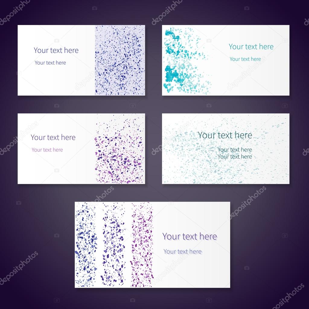 business cards template