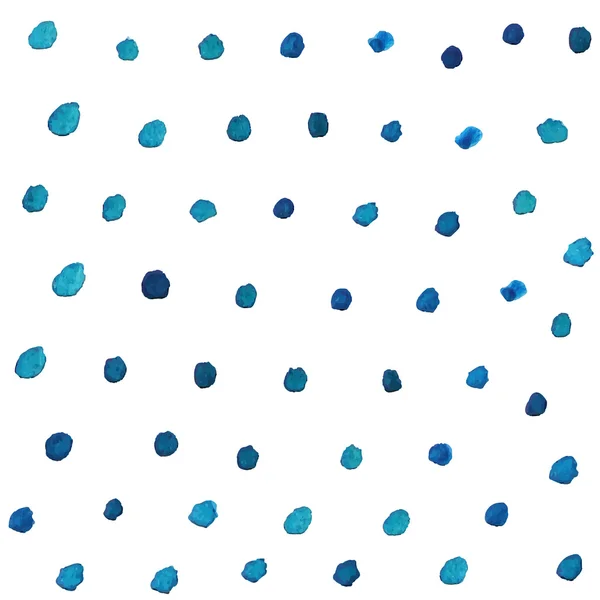 Watercolor brush dots backgroun — Stock Vector