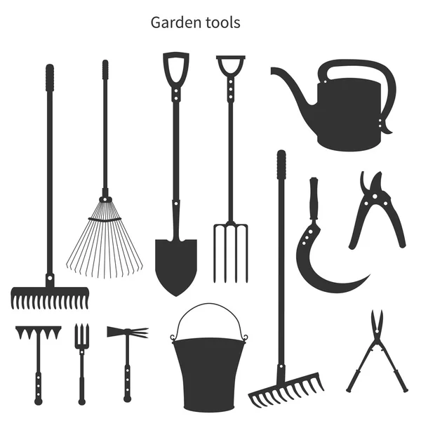 Conjunto de ícones de jardim —  Vetores de Stock