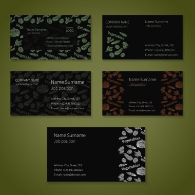 El yapımı sebzeler.