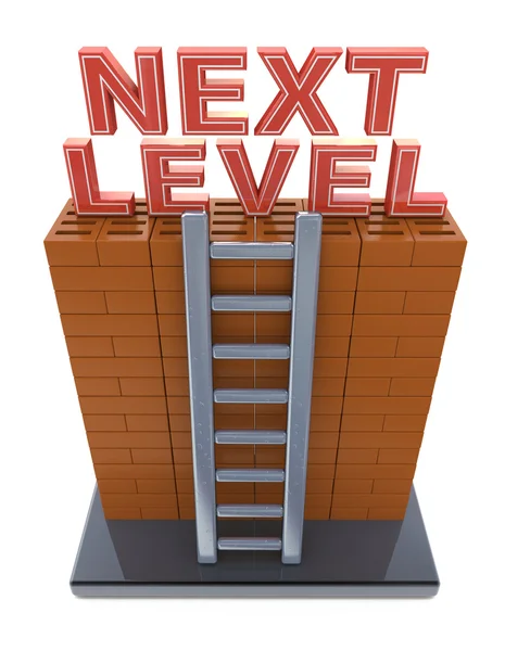 Next level. Progress concept — Stock Photo, Image