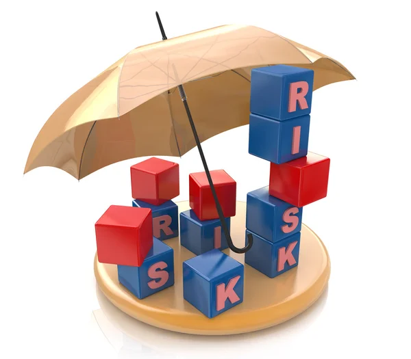 Risk protection Concept — Stock Photo, Image