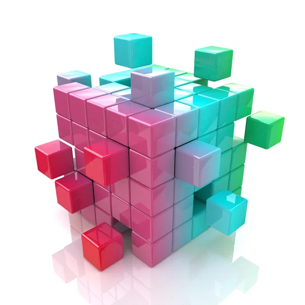 Takım çalışması, internet ve iletişim iş kavramı