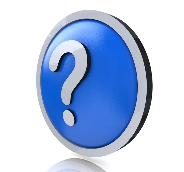 Question mark faq — Stock Photo, Image