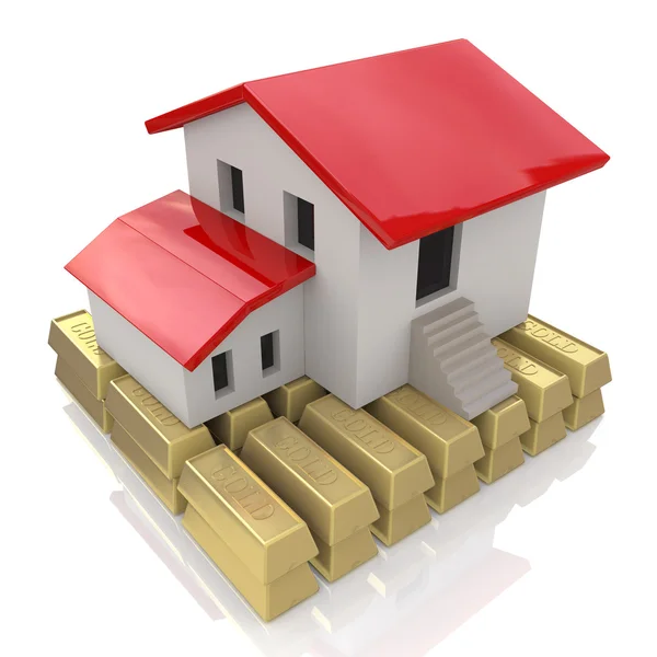 Ev ve altın külçeleri, ipotek kavramı