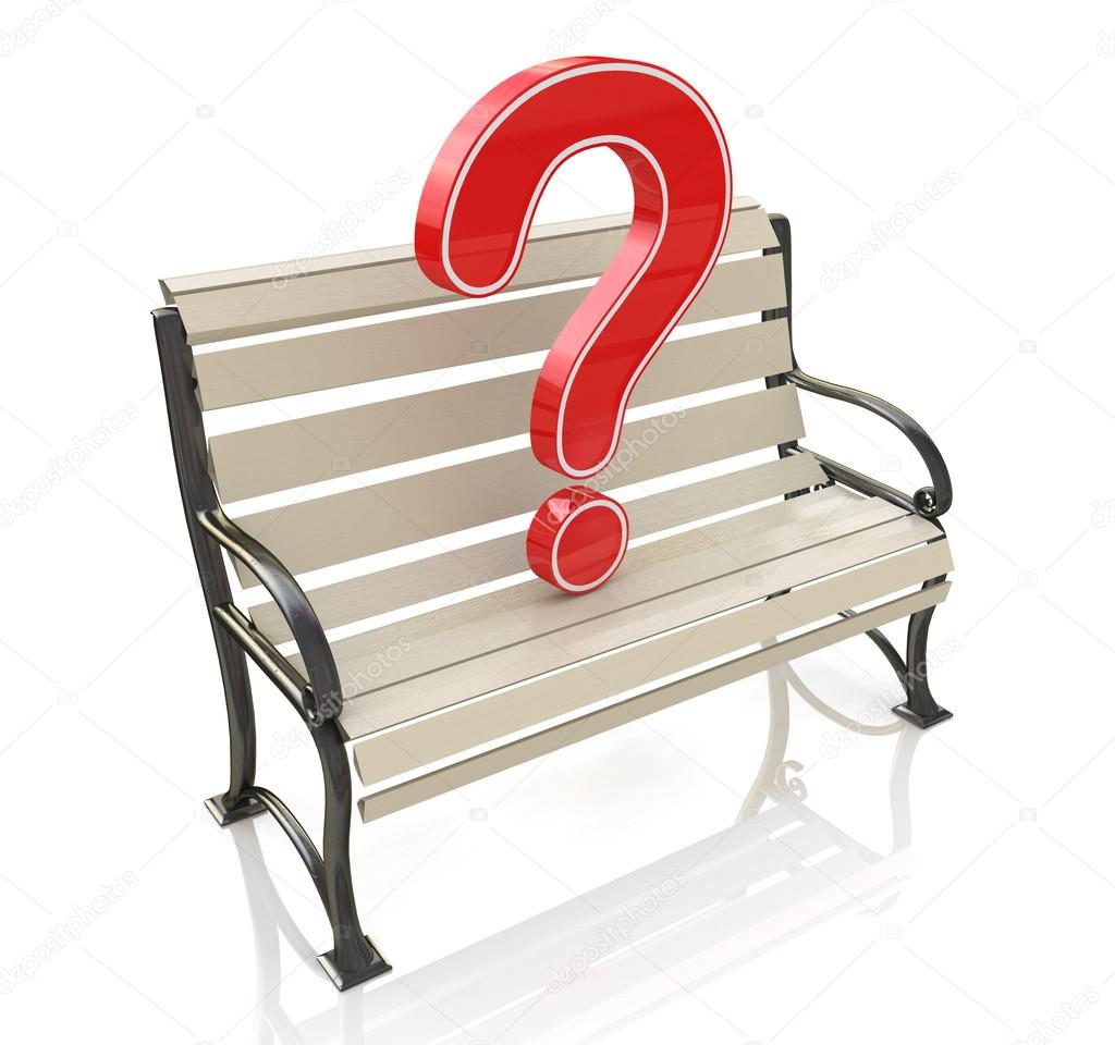 Bench and question