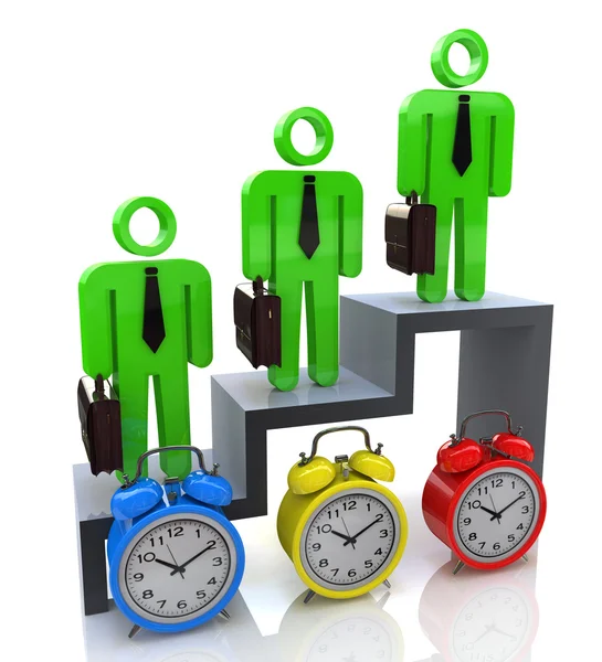 Time management concept. Professional growth — Stock Photo, Image