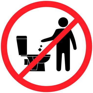 ✓ do not flush free vector eps, cdr, ai, svg vector illustration graphic art