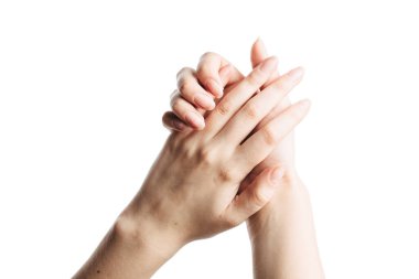 Güzel eller krem sürüyor, masaj yalnız.