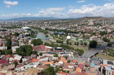 Tiflis Panoraması, Sololaki tepesinden görüldü.