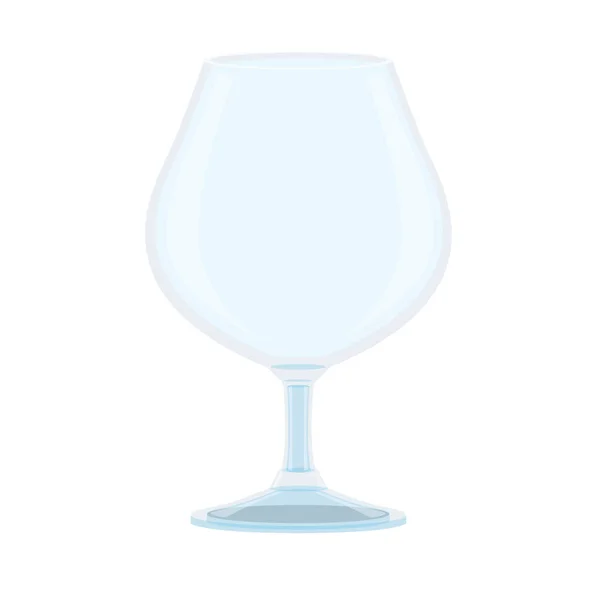 Champagne Glass Wine Glass Isolated White Background Illustration Vector — Stock Photo, Image