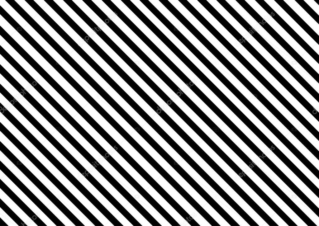 diagonal straight line black and white pattern design background