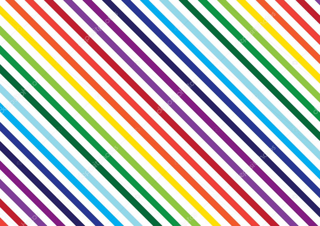 diagonal straight line colorful pattern design background illustration vector