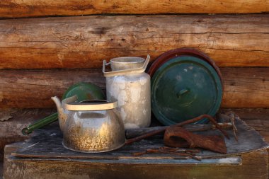 Natürmort nesneleri ile