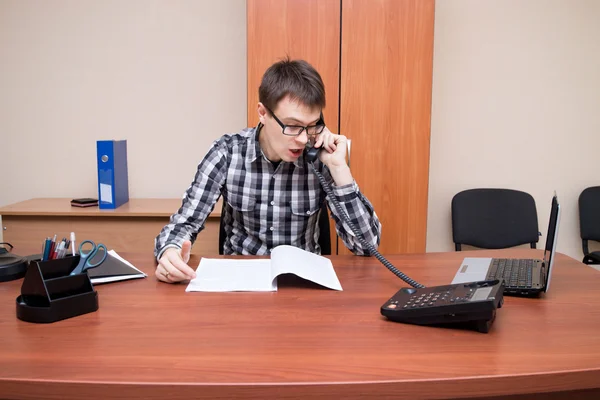 Office worker. — Stock Photo, Image