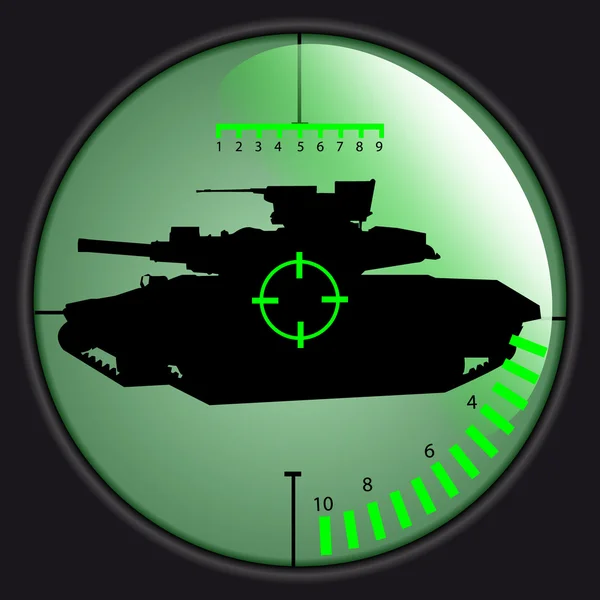 Tank — Stok Vektör