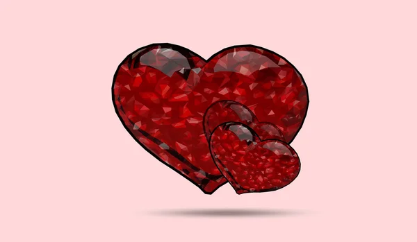 Kalp içinde taşıyan — Stok Vektör