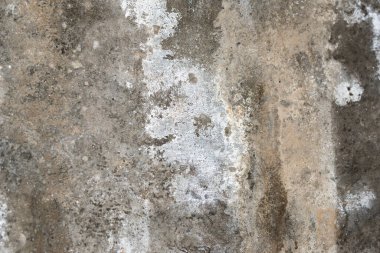 Arka plan, yüzey ve gri çimento desenleri için eski gri beton duvarların dokusu.