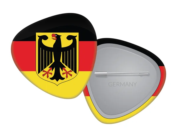 Vector Flag Badge Series - Germany — Stock Vector