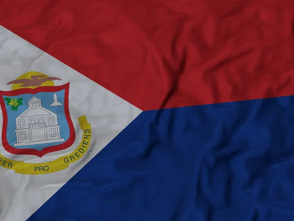 Closeup karıştırdı Slovenya bayrağı — Stok fotoğraf
