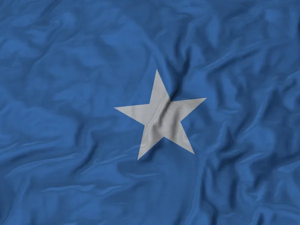 Closeup karıştırdı Somali bayrağı — Stok fotoğraf