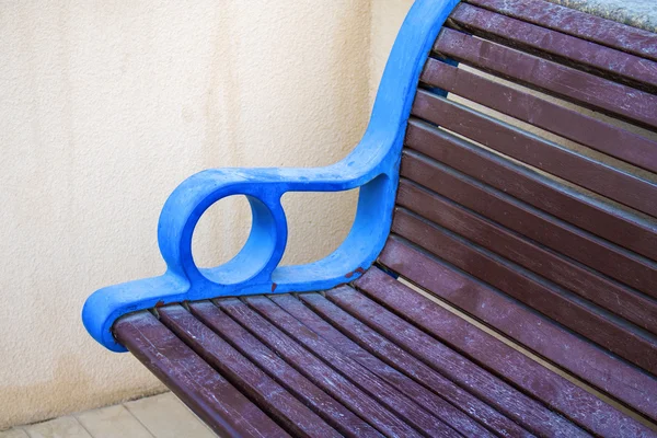 Bench in the park, Stylish bench in summer park