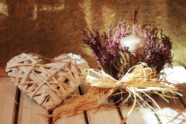 romantik dekorasyon ev için