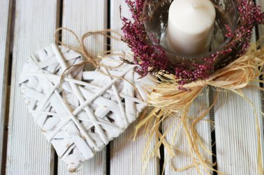 romantik dekorasyon ev için