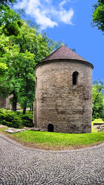 Romanesque Rotunda on Castle Hill in Cieszyn, Poland — Stock Photo, Image