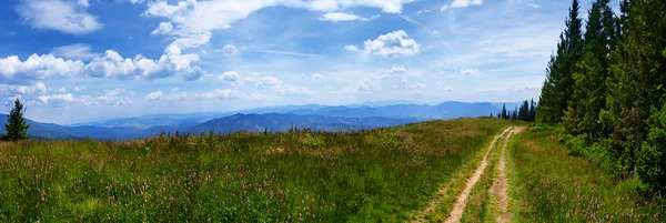 Nádherné panorama hor — Stock fotografie