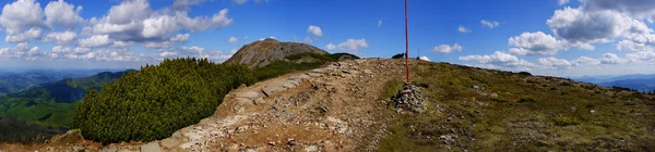 Babia hora v polské hory. — Stock fotografie