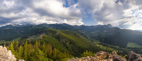 View from Nosal, Tatra Mountains — Stock Photo, Image