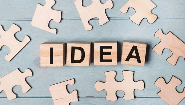 Idea 알록달록 큐브가 — 스톡 사진