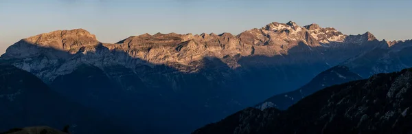 Monte Perdido Massif Ordesa Nemzeti Park Huesca Spanyolország — Stock Fotó