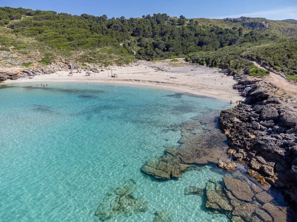 Font Spiaggia Salada Area Naturale Protetta Capdepera Maiorca Isole Baleari — Foto Stock