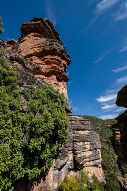 Barranco de la Hoz, Alto Tajo doğal parkı, Guadalajara ili, İspanya