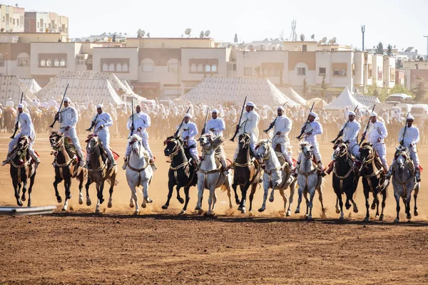 Fantasía Tbourida Fez Marruecos África — Foto de Stock