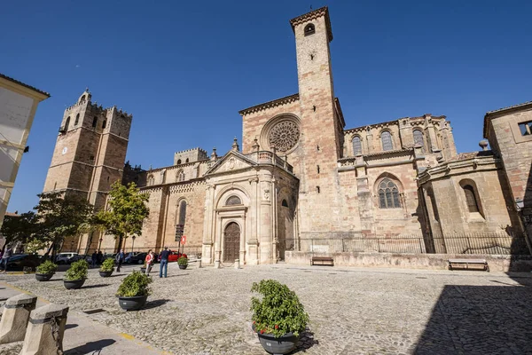 Cattedrale Santa Maria Siguenza Guadalajara Spagna — Foto Stock