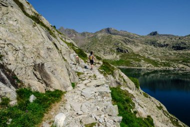 Ibones Azules ve Bachimaa alto güzergahı, Huesca ili, İspanya