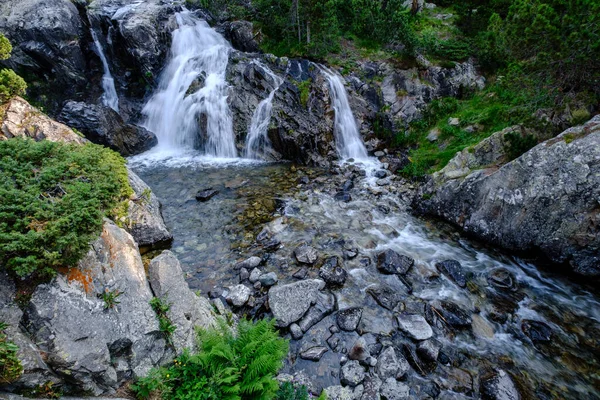 Fraile Waterfall Ibone Azules Bachimaa Alto Route Huesca Province Spain — Stock fotografie