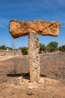 Can Garra Seca, Megalitik elementler, Cami de sa Torre, Llucmajor belediyesi, Mallorca, Balear Adaları, İspanya