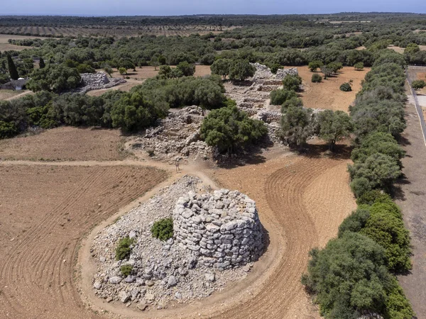 Prehistoric Settlement Capocorb Vell Talayotic Culture Early Millennium Christ Iron — Stock Photo, Image