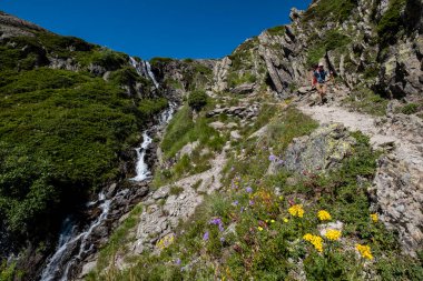 Ayous göl turu, Pireneler Ulusal Parkı, Pireneler Atlantik, Fransa