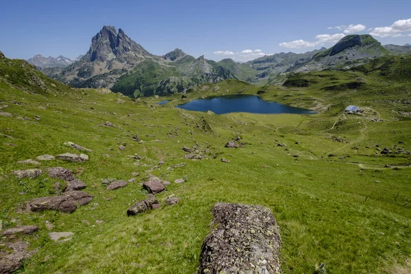 Tour de l Ossau ve Ayous göl turu, Pireneler Ulusal Parkı, Pireneler Atlantikleri, Fransa