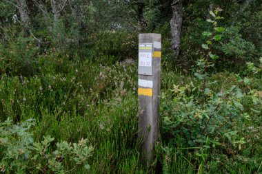 PRC-BU 32, rota Ventanon, Espinosa de los Monteros, Castilla y Leon, İspanya