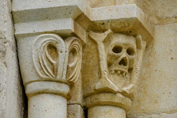 Romanesque Church Santa Maria Siones Valle Mena Merindades Burgoscastilla Leon — Stock Photo, Image