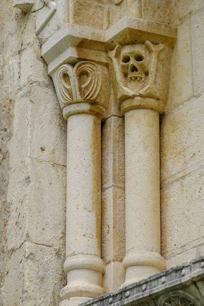 Romanesque Church Santa Maria Siones Valle Mena Merindades Burgoscastilla Leon — Stock Photo, Image