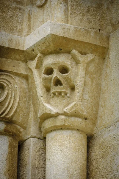 Romanesque Church Santa Maria Siones Valle Mena Merindades Burgoscastilla Leon — Stock Photo, Image