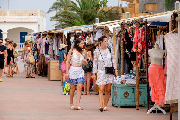 mercadillo, Sa Savina, Formentera, balearic islands, Spain