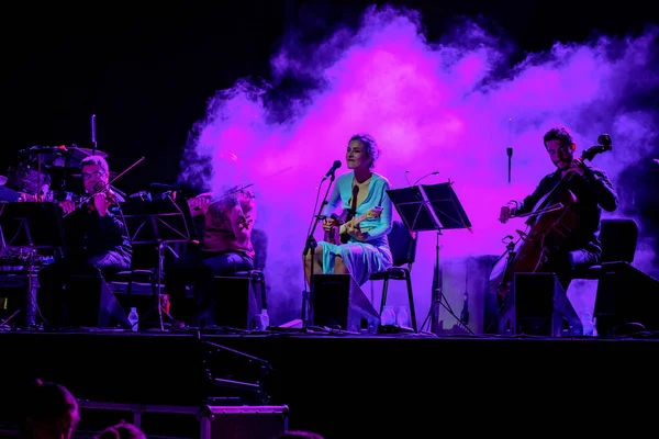 Maika Makovski Concierto Las Fiestas Sant Jaume Sant Francesc Xavier — Foto de Stock